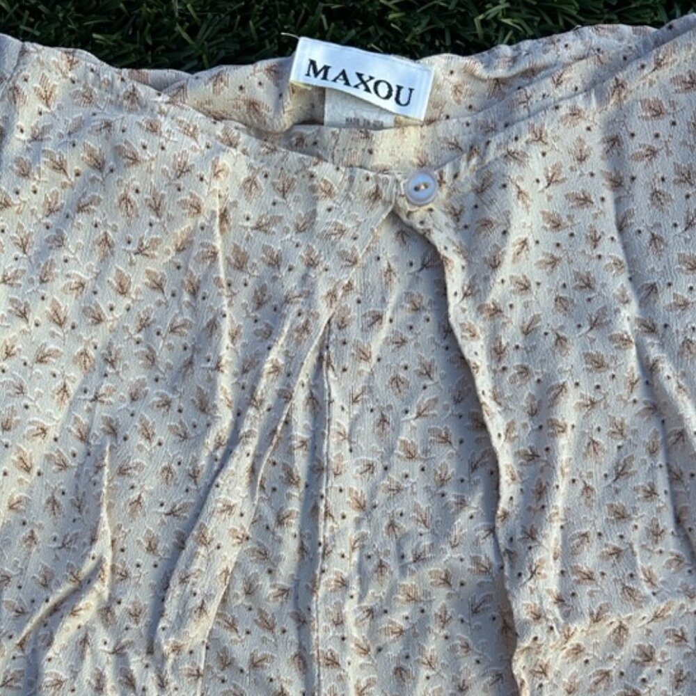 Vintage Maxou 90s Mini Skort Patterned – XS - Picture 2 of 7